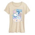 thumbnail image 1 of Peanuts - Olaf Ice Cream - Women's Short Sleeve Graphic T-Shirt, 1 of 5
