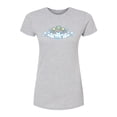 thumbnail image 1 of Peanuts - Olaf Kawaii - Juniors Fitted Short Sleeve Graphic T-Shirt, 1 of 5