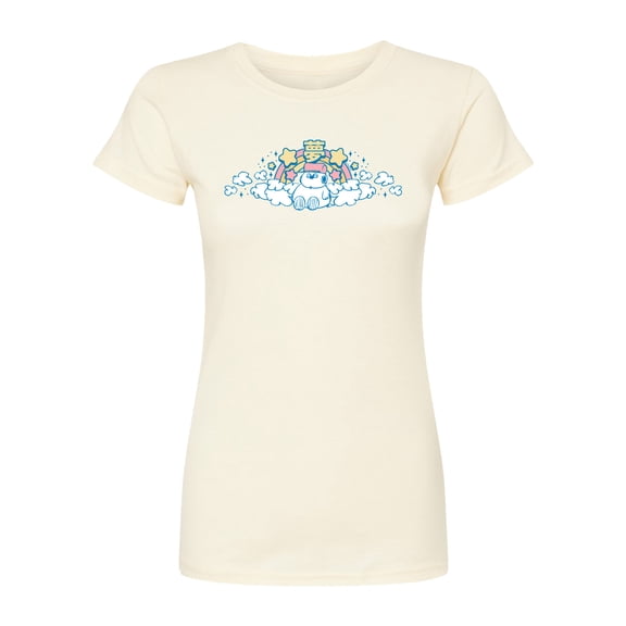 Peanuts - Olaf Kawaii - Juniors Fitted Short Sleeve Graphic T-Shirt