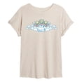 thumbnail image 1 of Peanuts - Olaf Kawaii - Women's Oversized Graphic T-Shirt, 1 of 5