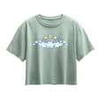 thumbnail image 1 of Peanuts - Olaf Kawaii - Youth Girl Short Sleeve Boxy Tee, 1 of 5