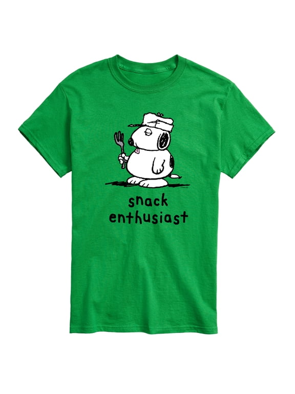 - Olaf Snack Enthusiast Men's Short Sleeve Graphic T-Shirt