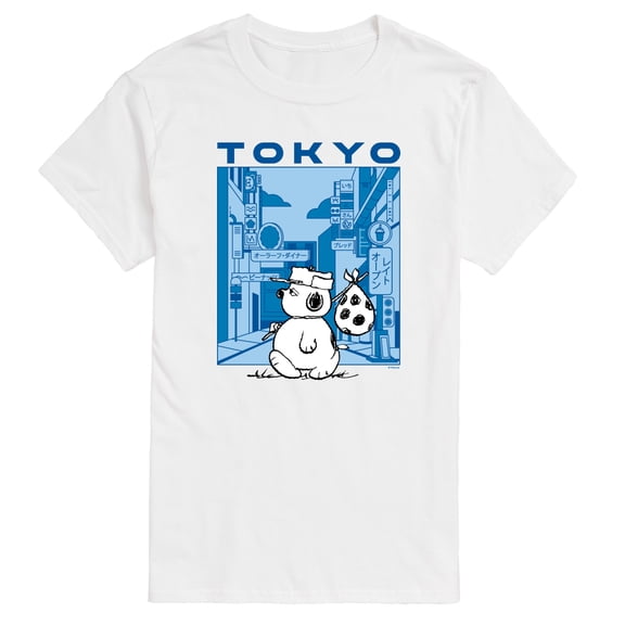 Peanuts - Olaf Tokyo Street - Men's Short Sleeve Graphic T-Shirt