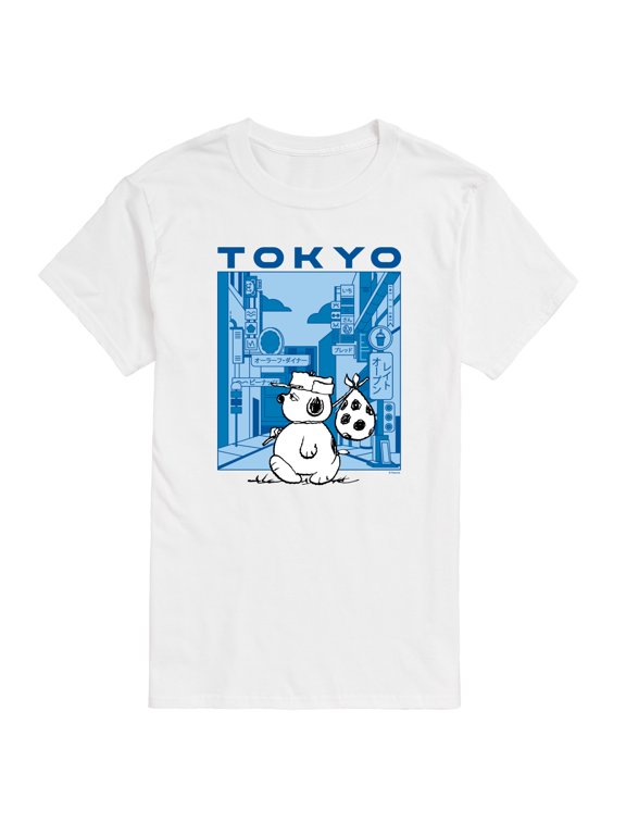 - Olaf Tokyo Street Men's Short Sleeve Graphic T-Shirt