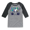 thumbnail image 1 of Peanuts - On Island Time - Toddler And Youth Raglan Graphic T-Shirt, 1 of 5