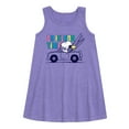 thumbnail image 1 of Peanuts - On Island Time - Toddler and Youth Girls A-line Dress, 1 of 5
