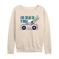 thumbnail image 1 of Peanuts - On Island Time - Women's Lightweight French Terry Long Sleeve Shirt, 1 of 6