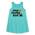 thumbnail image 1 of Peanuts - One Lucky Kid - Toddler and Youth Girls Aline Dress, 1 of 5