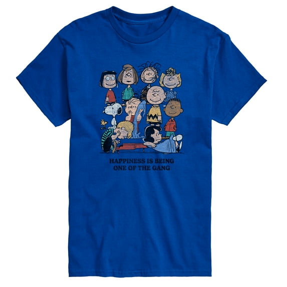 Peanuts - Happiness Is - Men's Short Sleeve Graphic T-Shirt