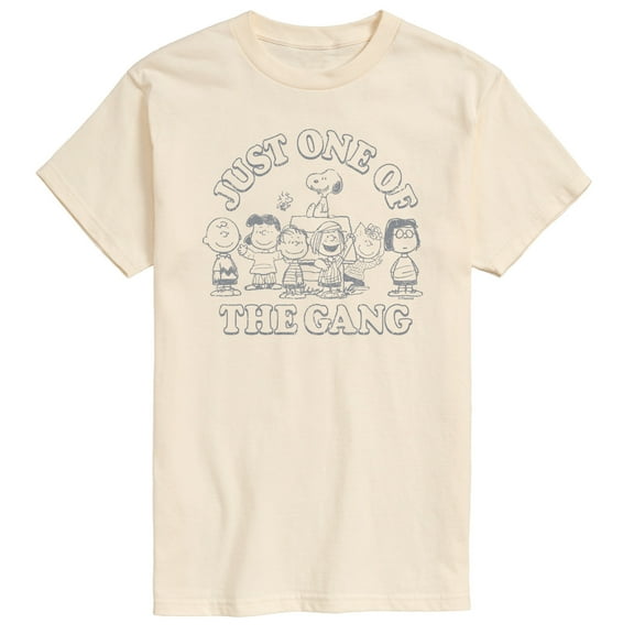Peanuts - One of the Gang - Men's Short Sleeve Graphic T-Shirt