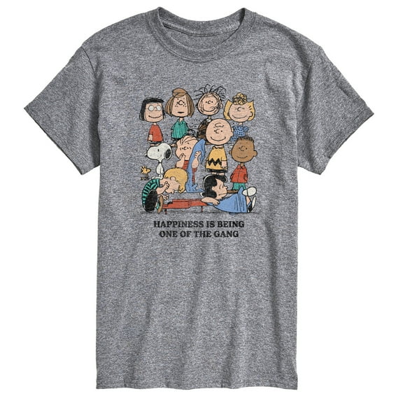 Peanuts - Happiness Is - Men's Short Sleeve Graphic T-Shirt