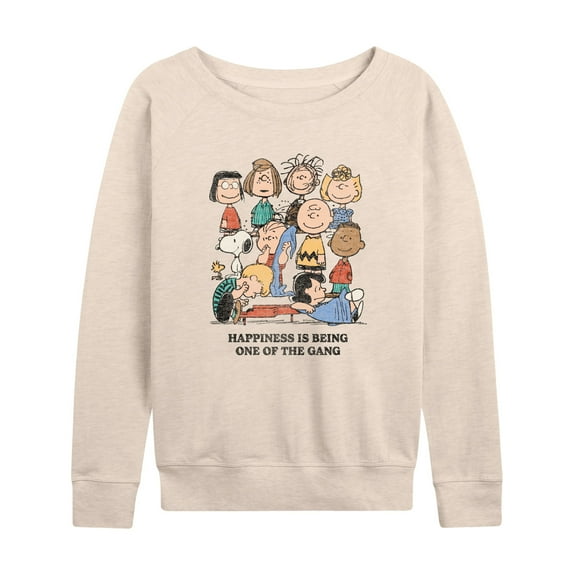 Peanuts - One Of The Gang - Women's French Terry Long Sleeve Shirt