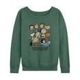 thumbnail image 1 of Peanuts - One Of The Gang - Women's French Terry Long Sleeve Shirt, 1 of 5
