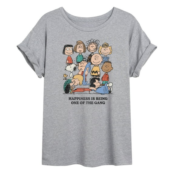 Peanuts - One Of The Gang - Women's Oversized Graphic T-Shirt