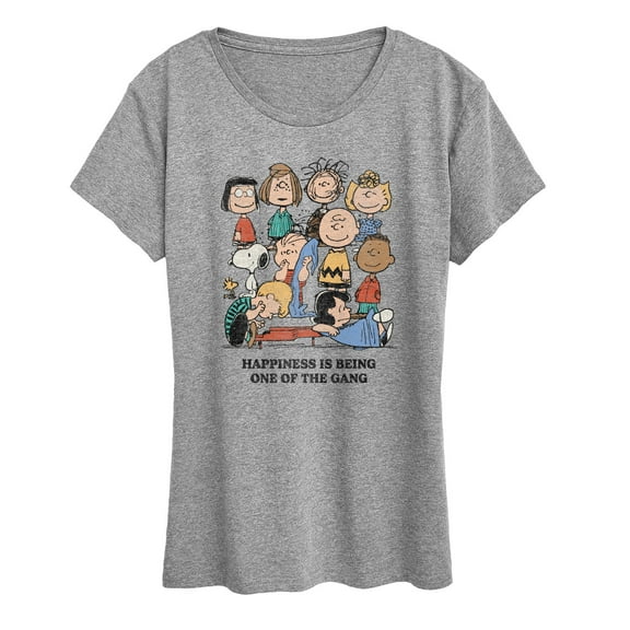 Peanuts - One Of The Gang - Women's Short Sleeve Graphic T-Shirt