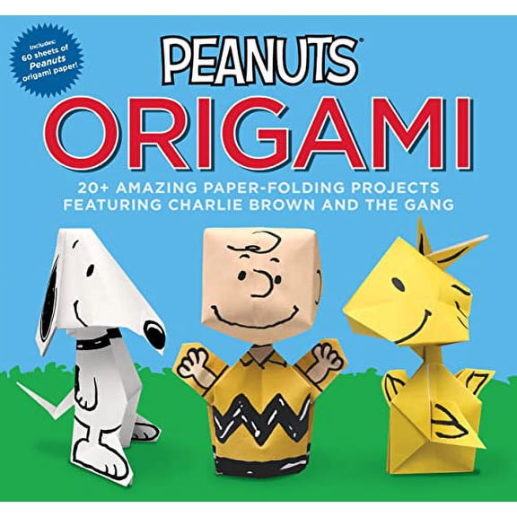 Pre-Owned Peanuts Origami: 20+ Amazing Paper-Folding Projects Featuring Charlie Brown and the Gang (Paperback) 1524851183 9781524851187