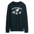 thumbnail image 1 of Peanuts - Outdoorsy Snoopy - Men's Long Sleeve T-Shirt, 1 of 1