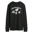thumbnail image 1 of Peanuts - Outdoorsy Snoopy - Men's Long Sleeve T-Shirt, 1 of 1