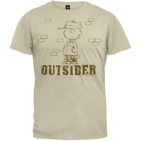 Peanuts - Outsider T-Shirt - X-Large
