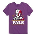 thumbnail image 1 of Peanuts - Pals - Toddler And Youth Short Sleeve Graphic T-Shirt, 1 of 7