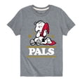 thumbnail image 1 of Peanuts - Pals - Toddler And Youth Short Sleeve Graphic T-Shirt, 1 of 6