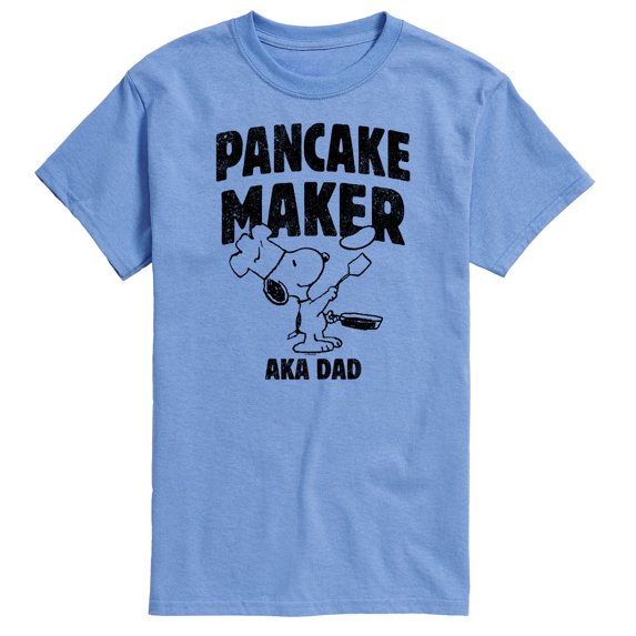 Peanuts - Pancake Maker - Men's Short Sleeve Graphic T-Shirt