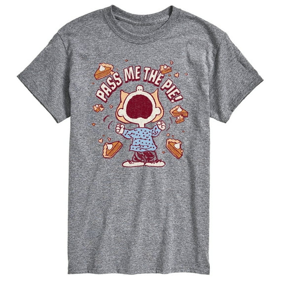 Peanuts - Pass The Pie - Men's Short Sleeve Graphic T-Shirt