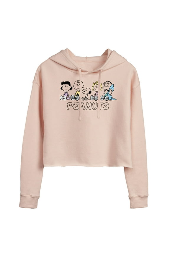 - Pastel Group - Ladies Cropped Hoodie