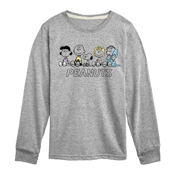Peanuts - Pastel Group - Toddler & Youth Long Sleeve Graphic T-Shirt