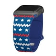 thumbnail image 1 of Peanuts Patriotic HD Unisex Watch Band for Apple Watch - 42/44/45/49mm(46mm Series 10/11) Long Stars & Stripes by Affinity Bands, 1 of 4