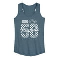 thumbnail image 1 of Peanuts - Patty Jersey Soccer - Women's Racerback Tank, 1 of 5