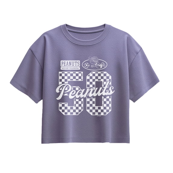 Peanuts - Patty Jersey Soccer - Youth Girls Boxy T-Shirt