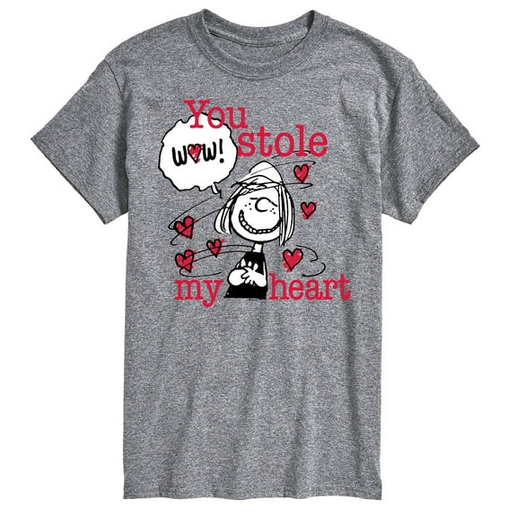 Peanuts - Patty Stole My Heart - Men's Short Sleeve Graphic T-Shirt