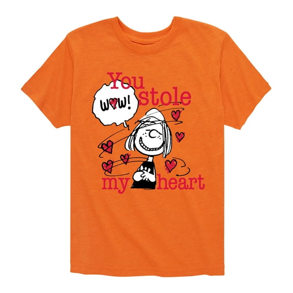 Peanuts - Patty Stole My Heart  - Toddler And Youth Short Sleeve Graphic T-Shirt