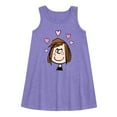 thumbnail image 1 of Peanuts - Patty Valentines - Toddler & Youth Girls A-line Dress, 1 of 5