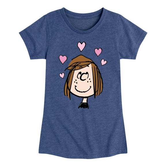 Peanuts - Patty Valentines - Toddler & Youth Girls Short Sleeve Graphic T-Shirt