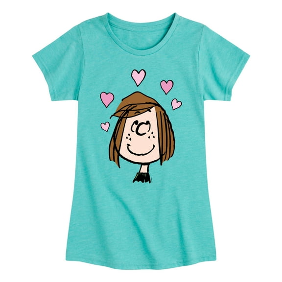 Peanuts - Patty Valentines - Toddler & Youth Girls Short Sleeve Graphic T-Shirt