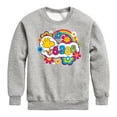 thumbnail image 1 of Peanuts - Peace Floral & Colorful Woodstock - Toddler & Youth Crewneck Fleece Sweatshirt, 1 of 6