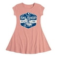 thumbnail image 1 of Peanuts - Peanut's Ski Shop - Toddler And Youth Girls Fit And Flare Dress, 1 of 1