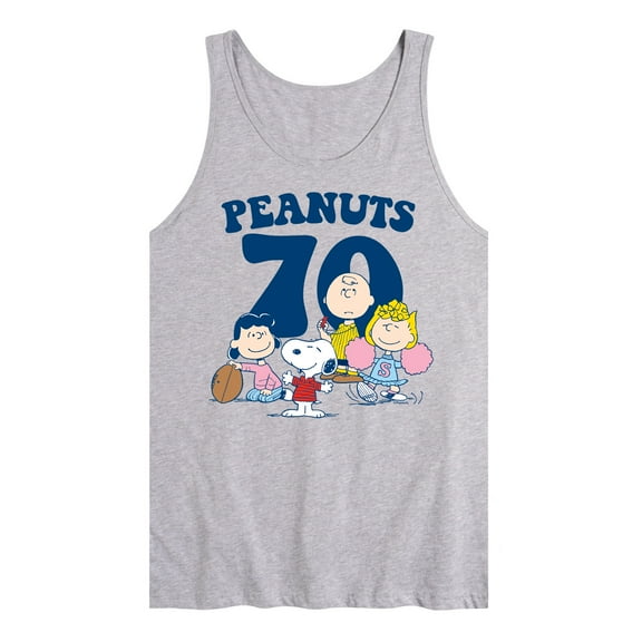 Peanuts - Peanuts 70 Football Group - Men's Jersey Tank