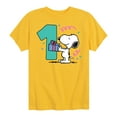 thumbnail image 1 of Peanuts - Snoopy 1st Birthday Boys' Short Sleeve Graphic T-Shirt, 1 of 6