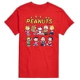 thumbnail image 1 of Peanuts - Peanuts Characters - Men's Short Sleeve Graphic T-Shirt, 1 of 6