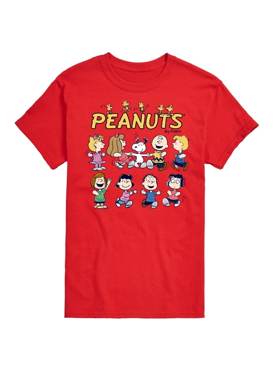 - Dancing Character Group Men's Short Sleeve Graphic T-Shirt