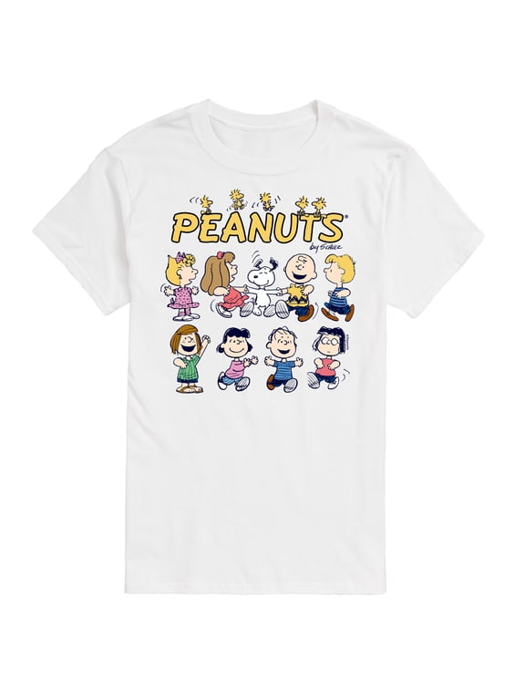 - Dancing Character Group Men's Short Sleeve Graphic T-Shirt