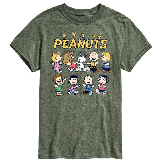 Peanuts - Peanuts Characters - Men's Short Sleeve Graphic T-Shirt