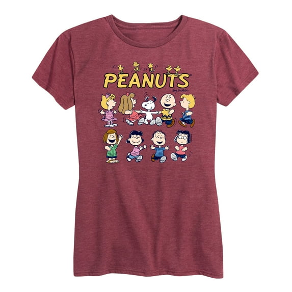 Peanuts - Peanuts Characters - Women's Short Sleeve Graphic T-Shirt