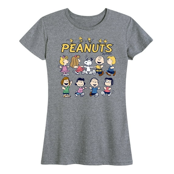 Peanuts - Peanuts Characters - Women's Short Sleeve Graphic T-Shirt