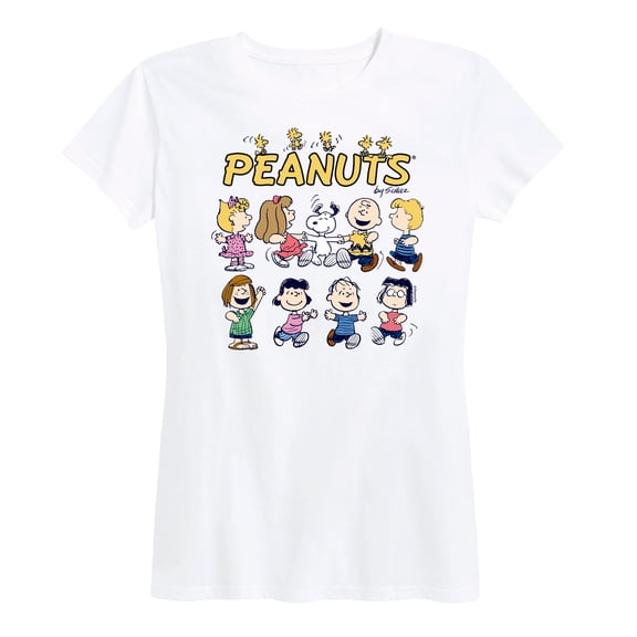 Peanuts - Peanuts Characters - Women's Short Sleeve Graphic T-Shirt