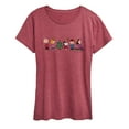 thumbnail image 1 of Peanuts - Peanuts Christmas Group - Women's Short Sleeve Graphic T-Shirt, 1 of 5