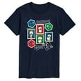 thumbnail image 1 of Peanuts - Peanuts Christmas Stamps - Men's Short Sleeve Graphic T-Shirt, 1 of 5